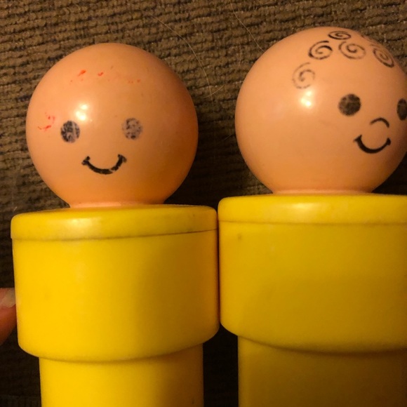 Vintage 74' Fisher Price Little People Jumbo Large People - Picture 3 of 8